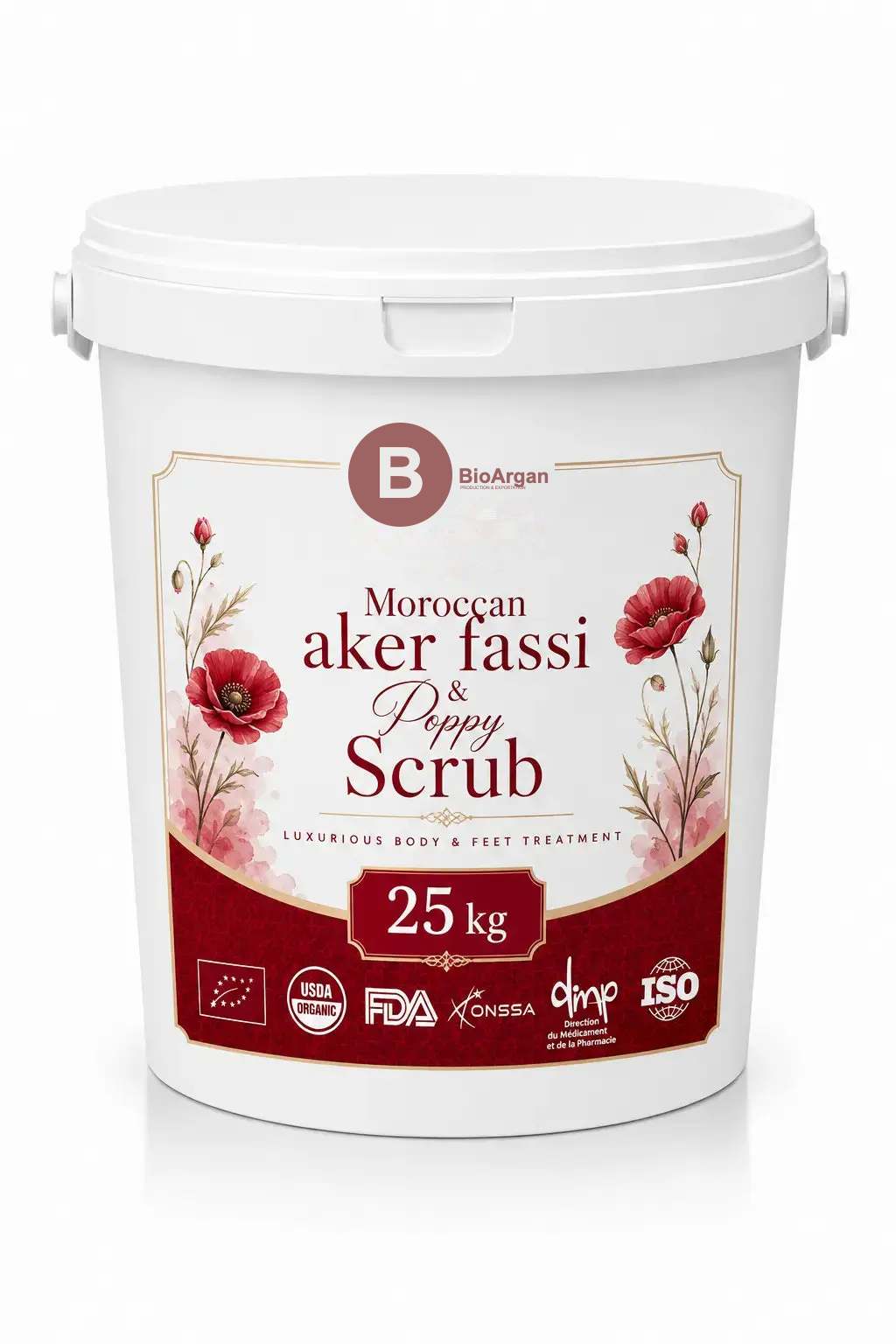 Bulk Aker Fassi Poppy Scrub