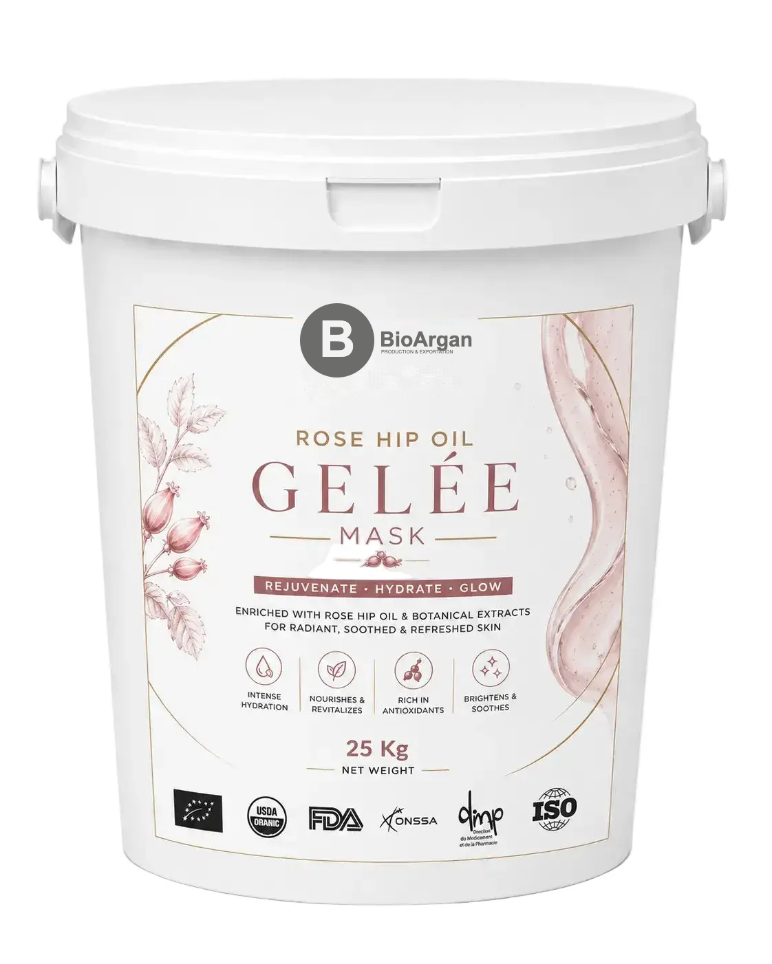 Bulk Rose Hip Oil Gelée Mask
