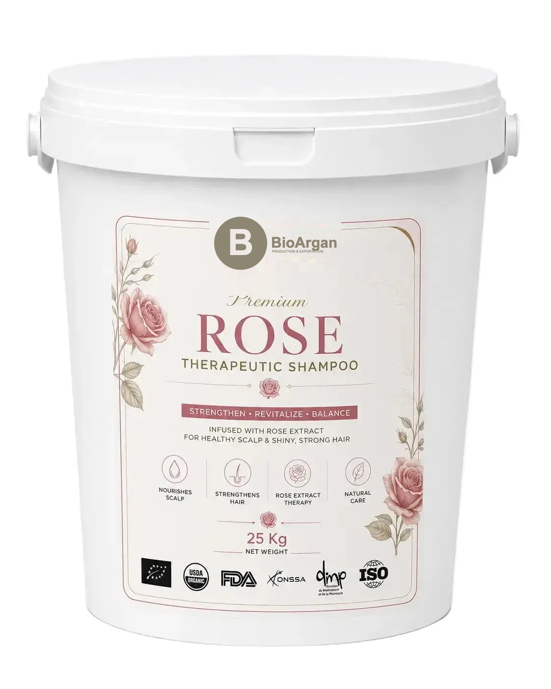 Bulk Rose Therapeutic Shampoo