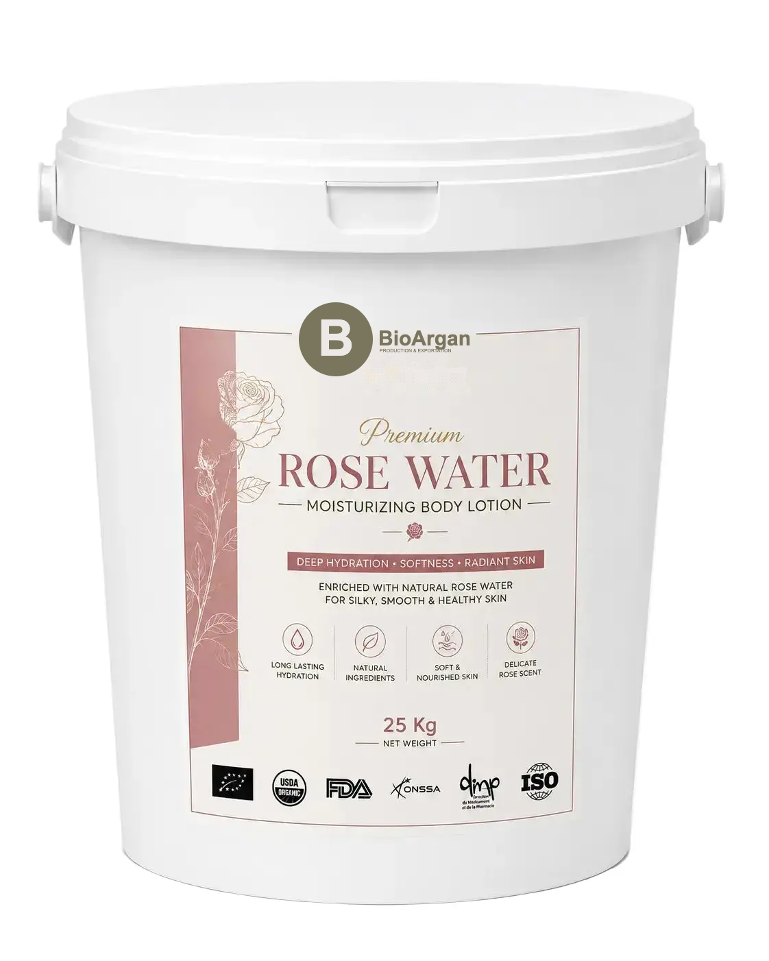 Bulk Rose Water Moisturizing Body Lotion