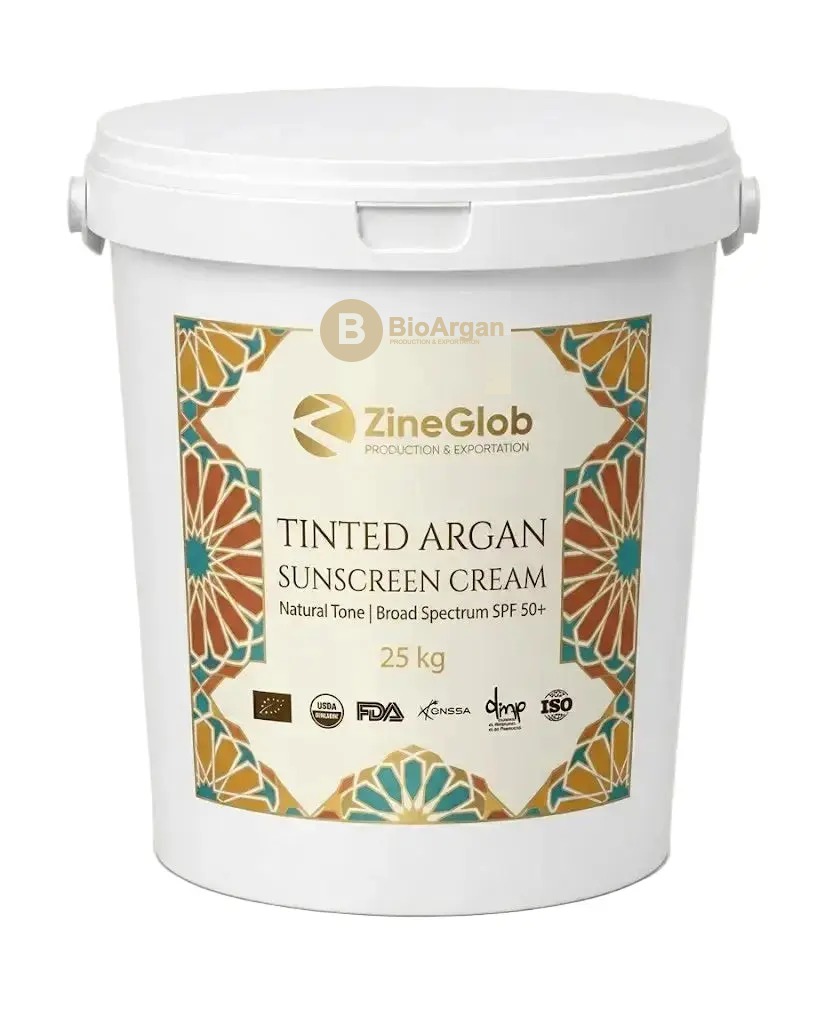Bulk Tinted Argan Sunscreen Cream
