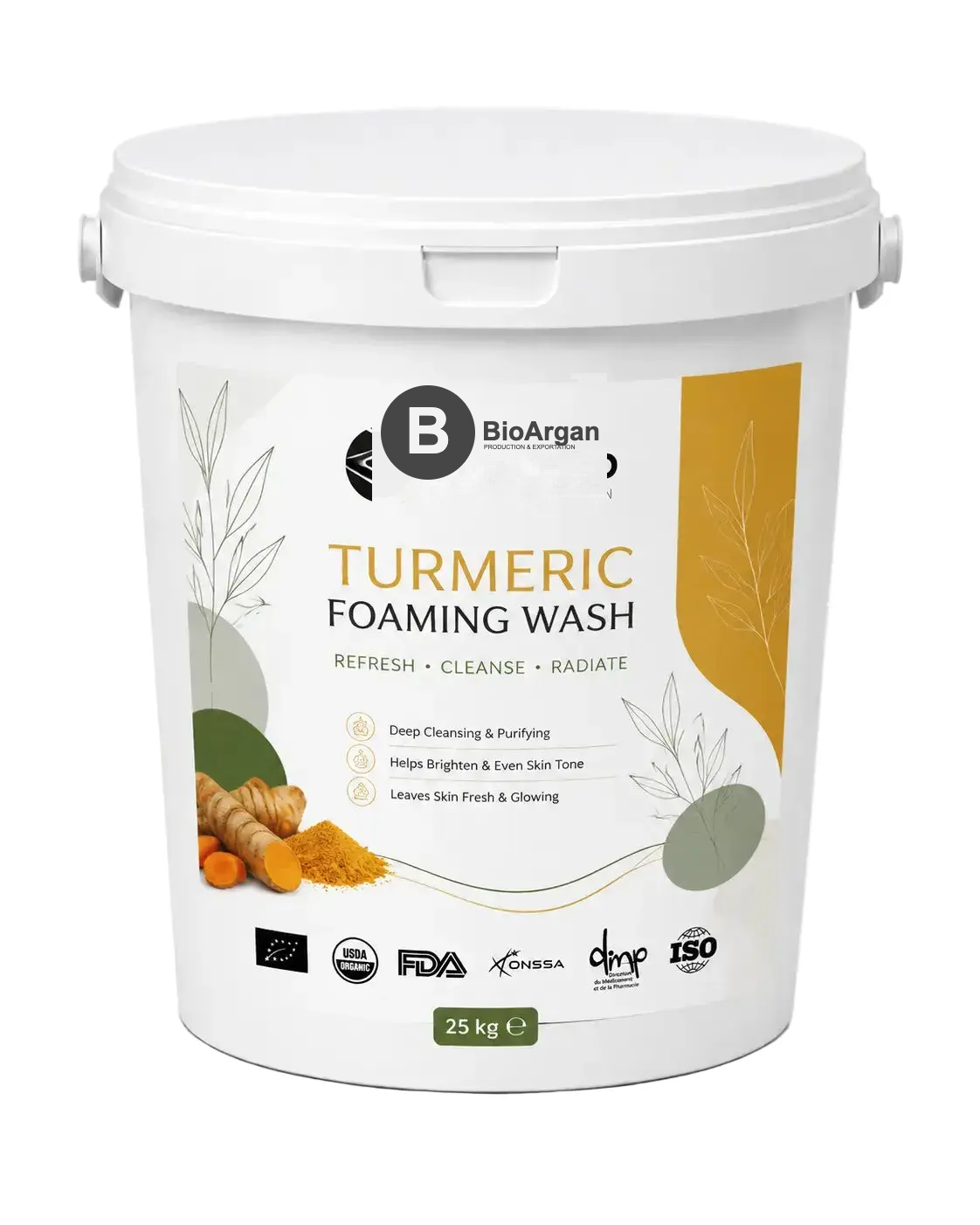 Bulk Turmeric Foaming Wash
