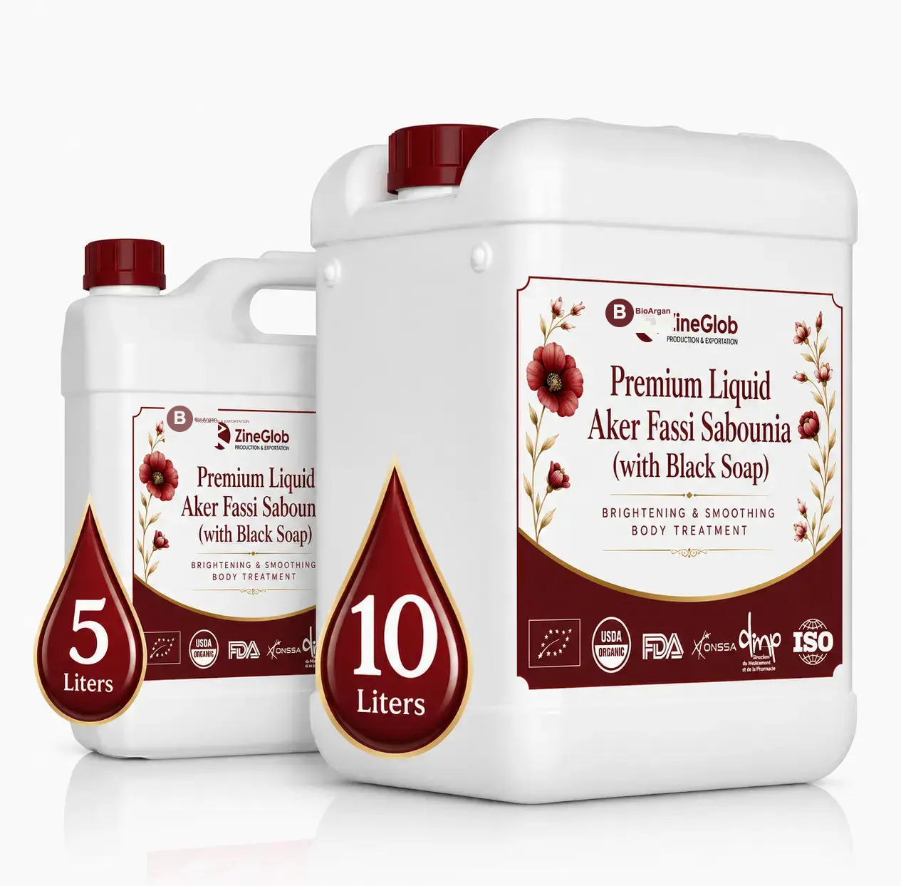 Premium Liquid Aker Fassi Sabounia (with Black Soap)